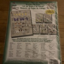 PLAID FolkArt One Stroke Worksheet Pack 2002 Butterfly And Birds