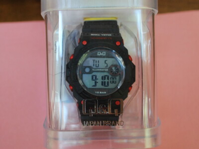 New Q&Q by Citizen Illuminator Dual Time Men's Watch w/Box --M140J001Y