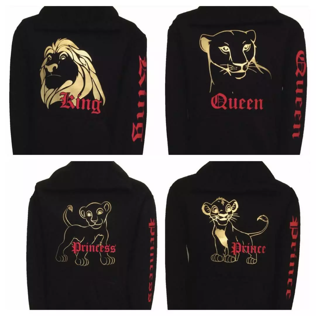 Prince princess on sale hoodies