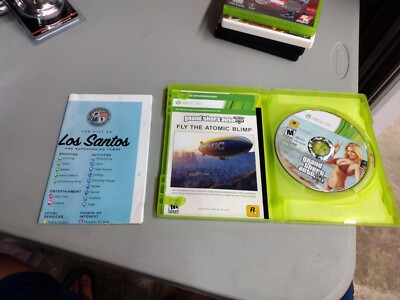 Grand Theft Auto V (GTA 5) Sur Xbox 360 - Complet : 2 Disques, Notice, Carte - Très Bon état