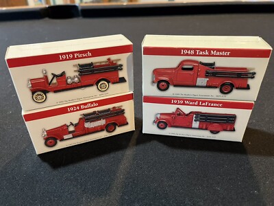 Readers Digest Cast Fire Trucks : 1:64 Scale LaFrance Task Master Buffalo Pirsch