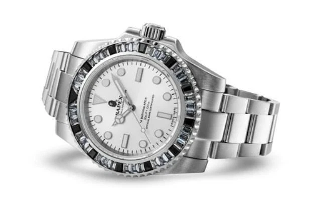 A Bathing Ape Type 1 Bapex Crystal Stone White x Silver Men's