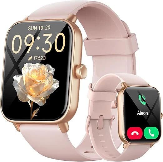 Smart Watch Women Men with Phone Function Wristwatch for iPhone Samsung Huawei