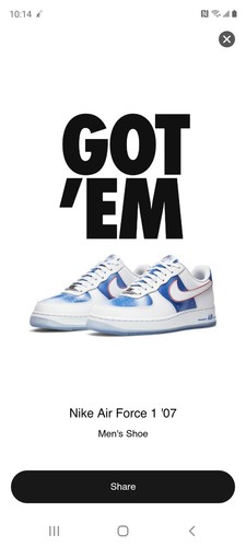 Air Force 1 Low Hardwood Classics Size 