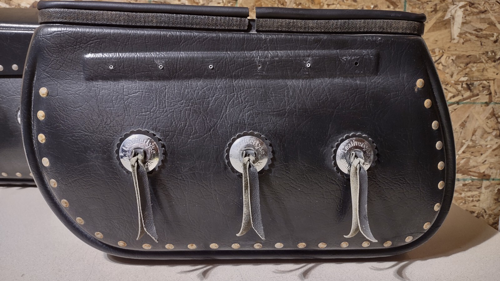 Leatherlyke Saddlebags Pair eBay