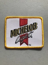Michelob Light 3”x3.25” Embroidered Patch 