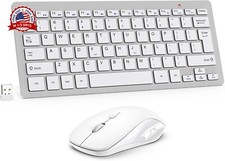 Conjunto combinado de teclado y mouse inal mbricos para Mac tamano Slim