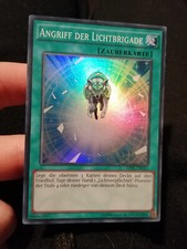 Yugioh Angriff der Lichtbrigade AP05-DE011 Super Rare German Charge of the Light
