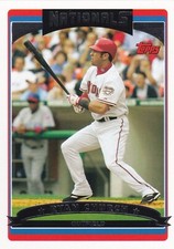 2006 Topps MLB Washington Nationals Ryan Church Trading Card