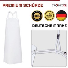 5x Industrie Bären Gummi Schürze PVC Küche Metzger Waschschürze mit Gummizug