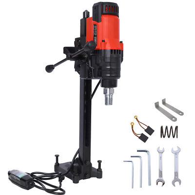 8in Wet&Dry Concrete Core Drill Rig with Stand, 750RPM Speed, 3000W