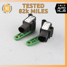 11-18 Porsche Cayenne 958 GTS Rear Left & Right Height Level Sensor Set OEM 82k