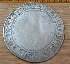 Elizabeth I Shilling. GB. UK. 1560-61. C Crosslet. Coinagechoice.