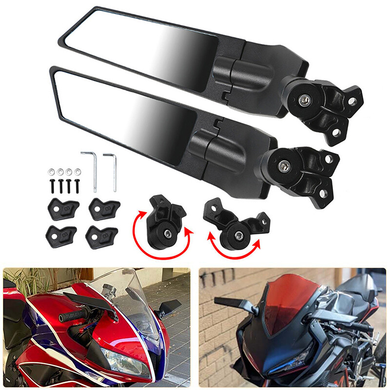 ウィングレイダーズ 1 Pair For Kawasaki NINJA 650 EX650 2016-2023 Adjustable