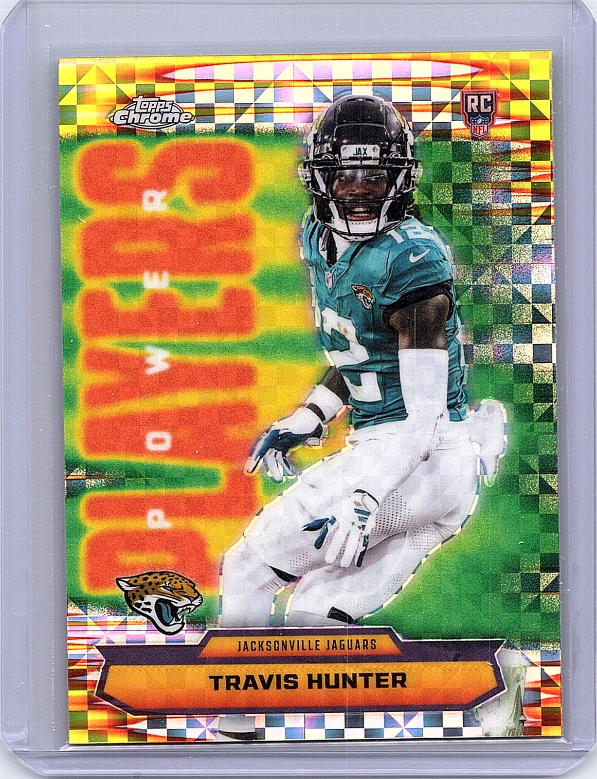 2025 Topps Chrome #PP-29 Travis Hunter Power Players X-Fractor