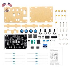 12V ICL8038 Low Frequency Signal Generator DIY Kit Shell Xr2206 5Hz~400kHz
