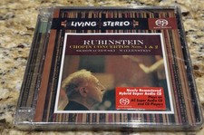 Rubinstein - Chopin Piano Concertos Living Stereo SACD Hybrid Cd Sealed