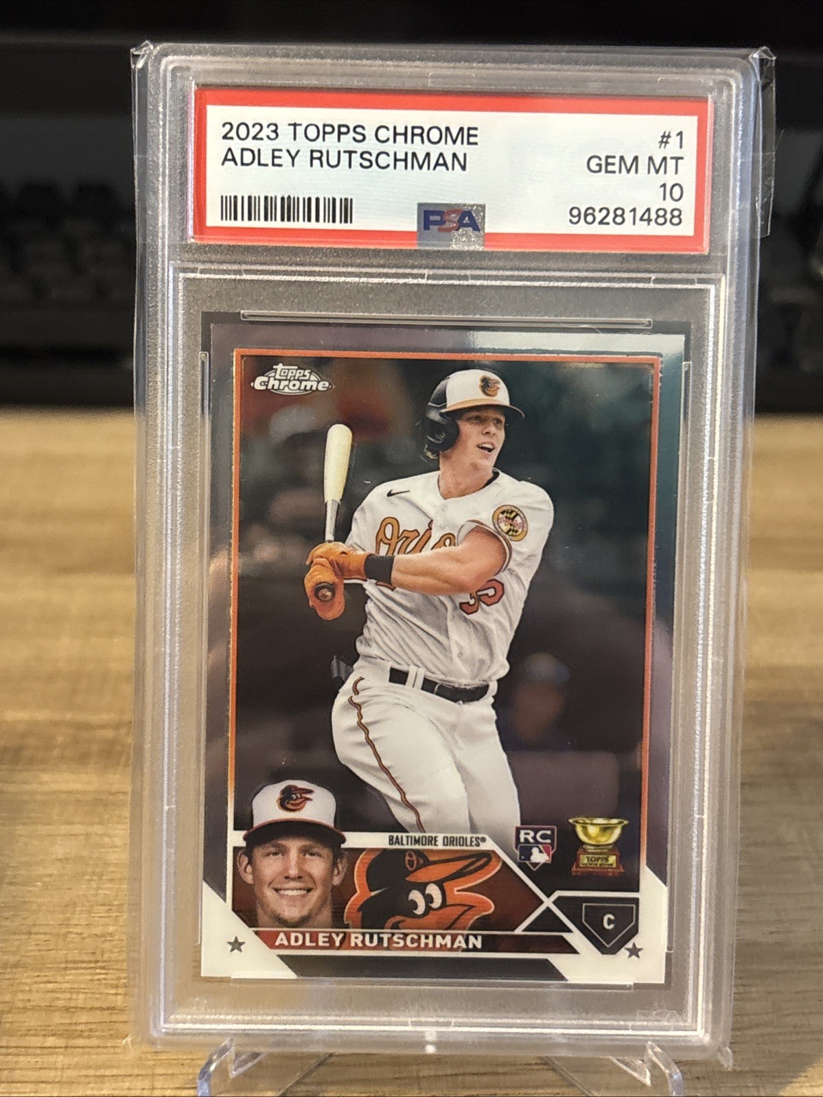 2023 Topps Chrome - Adley Rutschman #1 (RC)