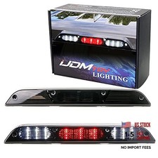 Full LED High Mount Third Brake/Stop Light Assembly Compatible Smoked Lens