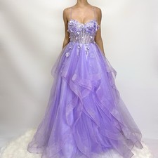 Enchanting Lilac Fairy Gown Dress