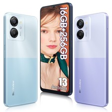 Blackview COLOR 8 Smartphone 16GB+256GB 6.75" 6000mAh Android 13 50MP Unlocked