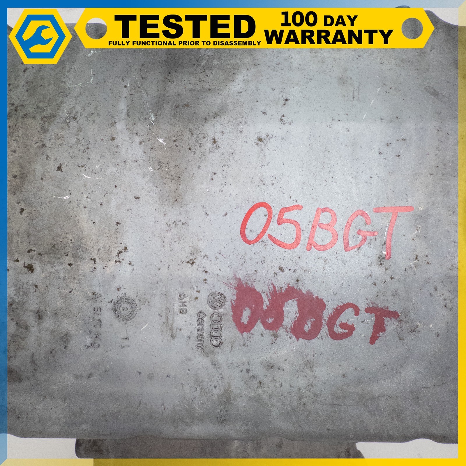 03-13 BENTLEY CONTINENTAL GT FLYING SPUR 6.0L ENGINE LOWER UPPER OIL SUMP PAN OE