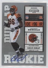 2010 Playoff Contenders Carlos Dunlap #112 Auto 01l2
