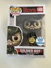 Funko Pop! The Boys: Soldier Boy GITD Funko Exclusive #1408 w/ Protector