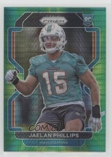 2021 Panini Prizm Rookie Hyper Prizm 154/175 Jaelan Phillips #377 0g27