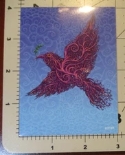 EMEK 3X4" Wakarusa 2010 STICKER decal from silkscreen poster print F