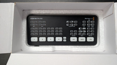 Blackmagic ATEM Mini Pro ISO Switcher / Streaming-Mischer inkl. Originalkarton