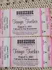 2 Tanya Tucker Concert Ticket Stubs, August 2, 2001 @Horseshoe, Bossier, La — photo 1