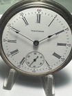 1900's WALTHAM ANTIQUE 18s POCKET WATCH KEYSTONE SOLVEROID 54.6mm FOR REPAIR — photo 10