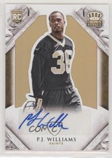 2015 Crown Royale Rookie Signature Retail Bronze /100 PJ Williams #160 Auto 2r5