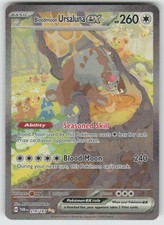 Bloodmoon Ursaluna ex Holo 216/167 Twilight Masquerade Pokemon NM on eBay