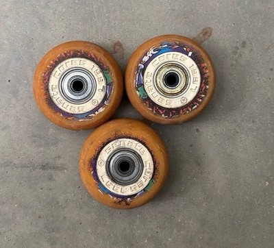 VINTAGE Set of 3 SENATE Cores ARLO EISENBERG 1997 Skate wheels 57mm