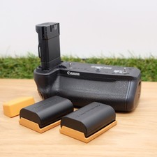 Canon BG-R10 Battery Grip for EOS R5 R6 Black W/ Battery Japan Mint  1214B