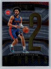 2022-23 Panini Select #3 Cade Cunningham Select Numbers
