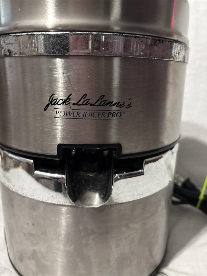 Jack LaLanne's Power Juicer Pro Stainless Steel Model E-1189 Centrifugal Juicing - Image 2 of 4