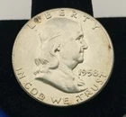 1958-P Franklin Half Dollar #21025