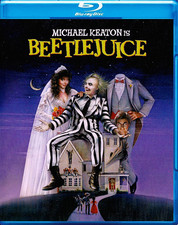 Tim Burton's BEETLEJUICE 1988 WARNER BLU-RAY MICHAEL KEATON ALEC BALDWIN