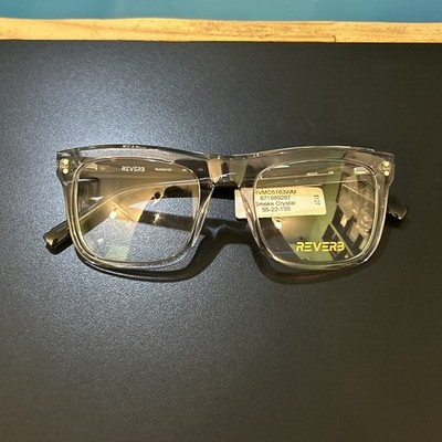 Reverb RVMO5163 Smoke Crystal 057 Eyeglasses 55-22-155 NWT