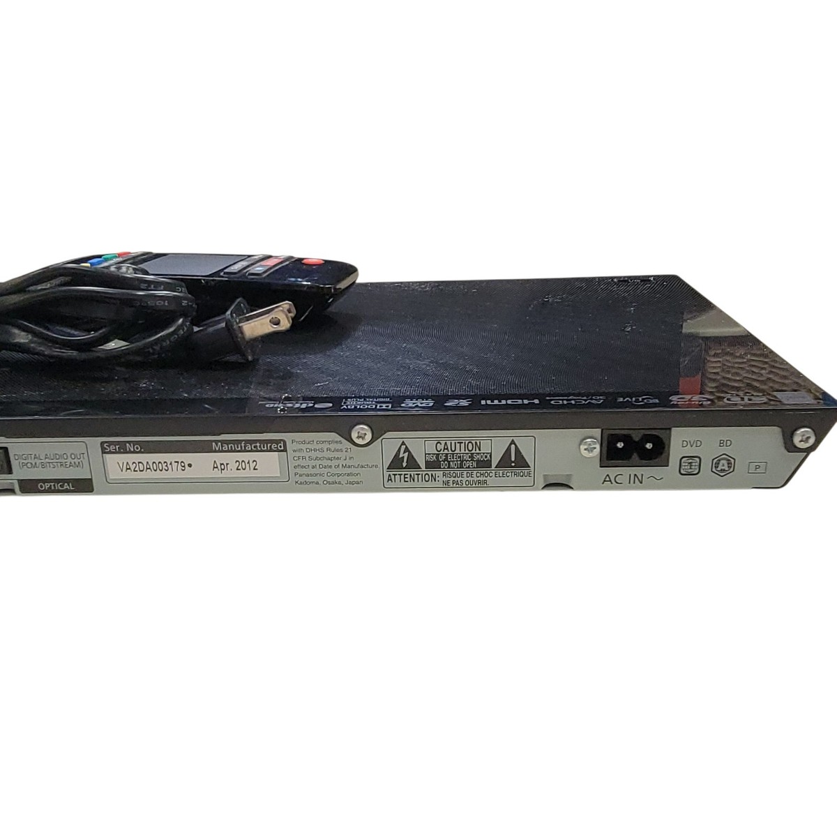 Panasonic DMP-BDT320 Full HD 3D Blu-ray DVD Disc Player In