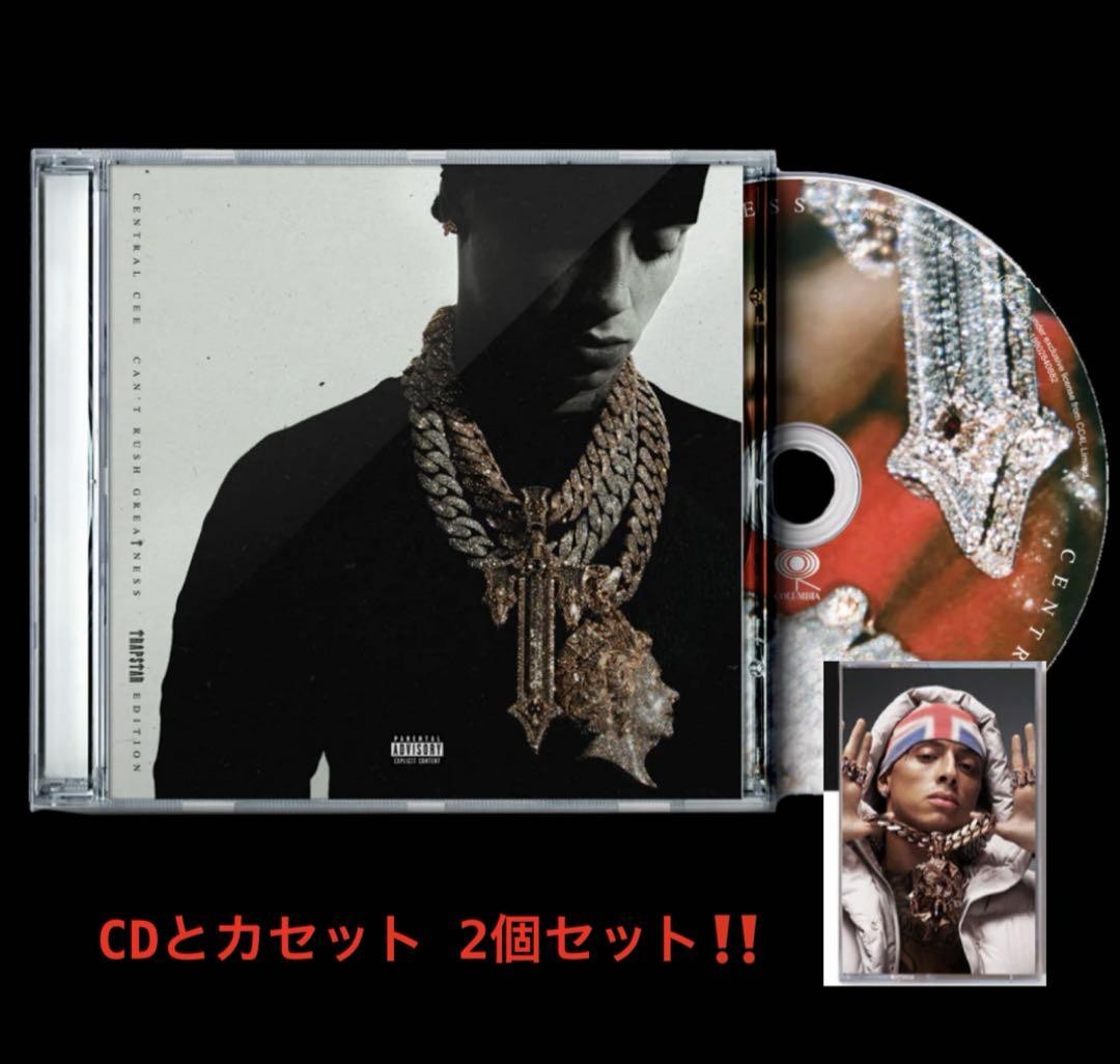 central cee セントラルシー　CD カセット Central Cee Cd And Cassette 2Pcs Set | eBay