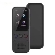 Hishell S80 Smart AI Translator | 138 Sprachen, Echtzeit-Online-Sprach&uuml;bersetzer