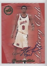 2000 Press Pass Signature Edition Lottery Club Auto 4/100 Darius Miles Auto 3c7