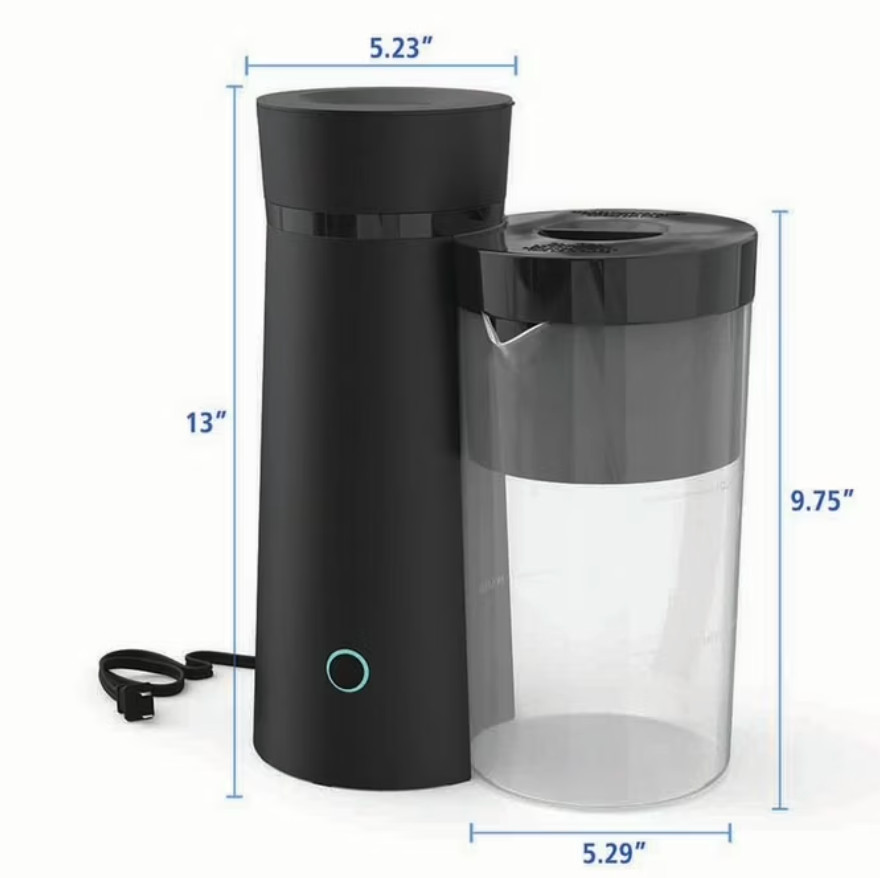 Mainstays 2QT Iced Tea & Coffee Maker 8-Cup | Freeship USA