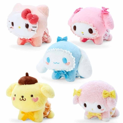 Sanrio Charaktere Baby Crawl 5" Plüschtier Kuscheltiere Baby Register Geschenk Spielzeug - Bild 1 von 5