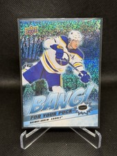2024-25 RASMUS DAHLIN UPPER DECK BANG FOR YOUR PUCK SPECKLED PARALLEL #BP-7