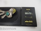 VINTAGE NAVAJO INDIAN GREEN TURQUOISE SHIELD JINGLE DANGLE EARRINGS STERLING — photo 10